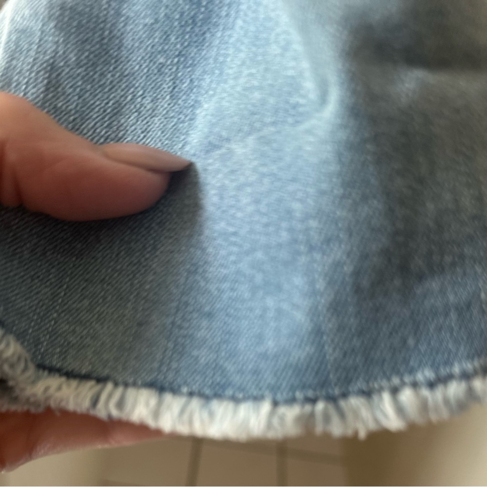 LOGO by Lori Goldstein Blue Denim Fabric - Picture 6 of 6